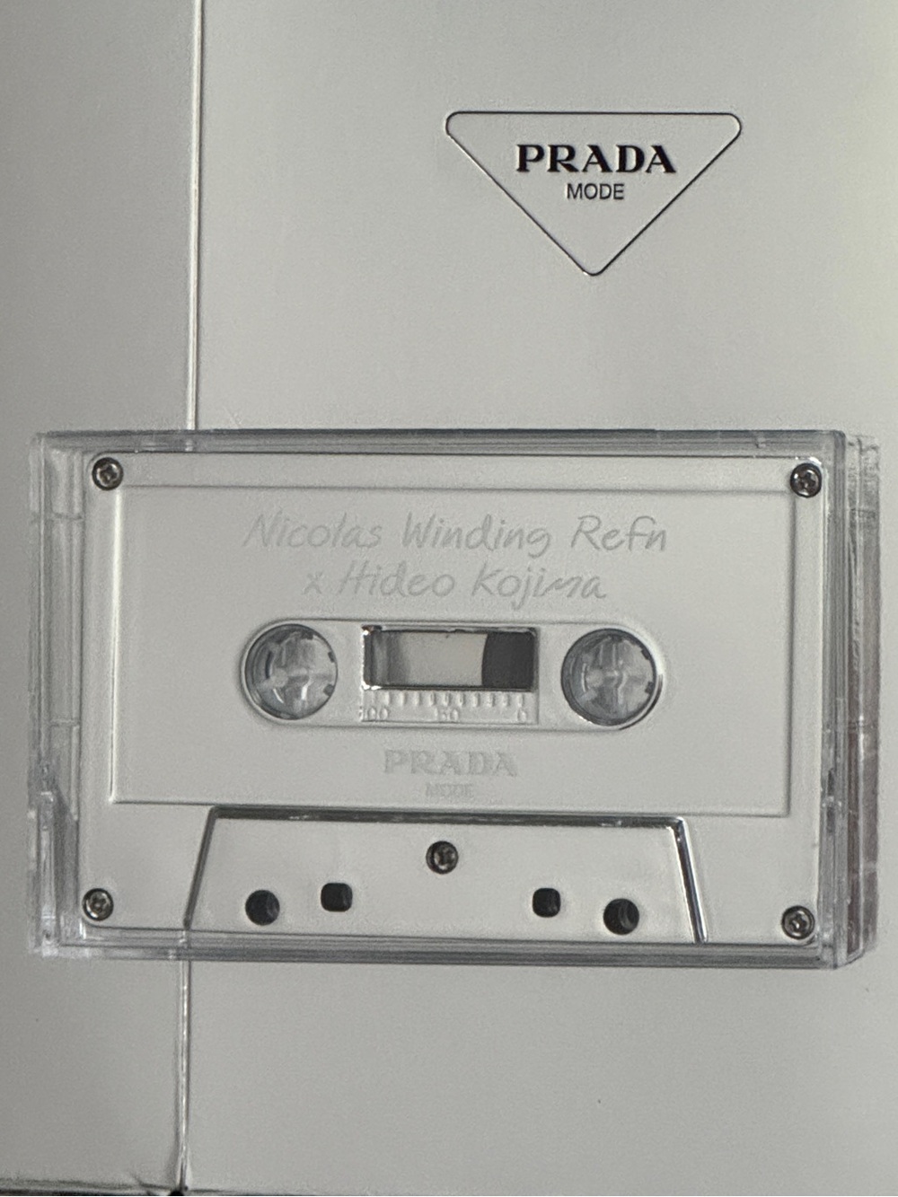 Prada Cassette Nicolas Winding Refn and Hideo Kojima PR Giveaway